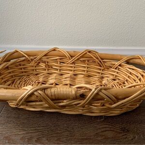Rattan tray